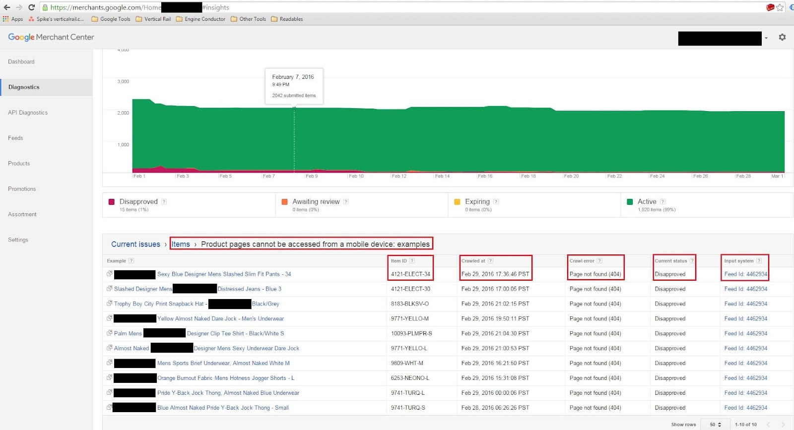 dgitags traffic manager google merchant center exemple cas pratique